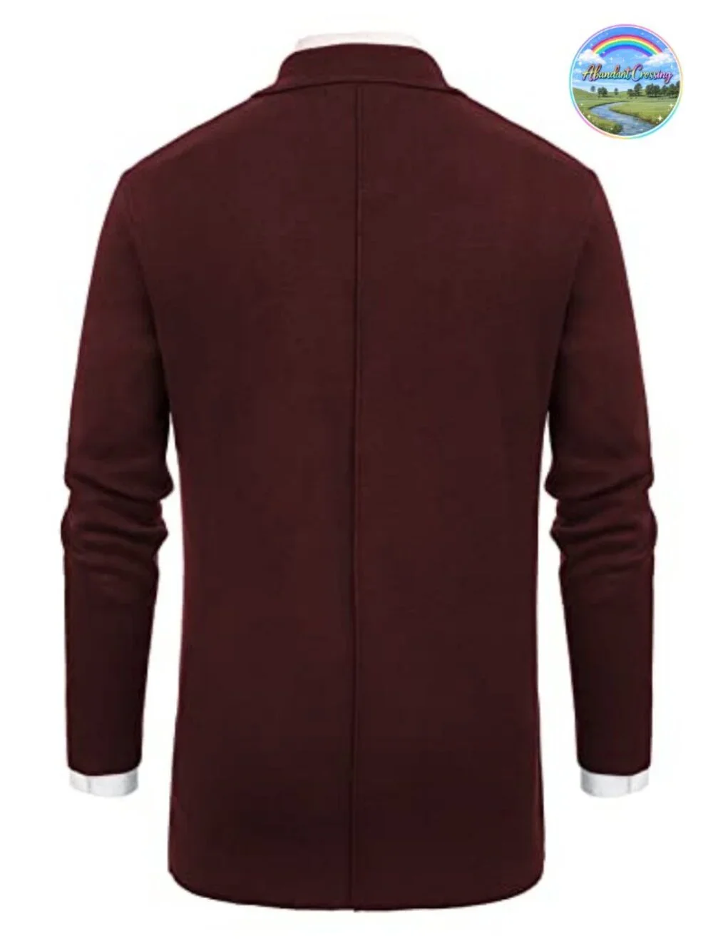 Men's Knit Blazer Cardigan Sweater Shawl Collar Button Down Long Sleeve